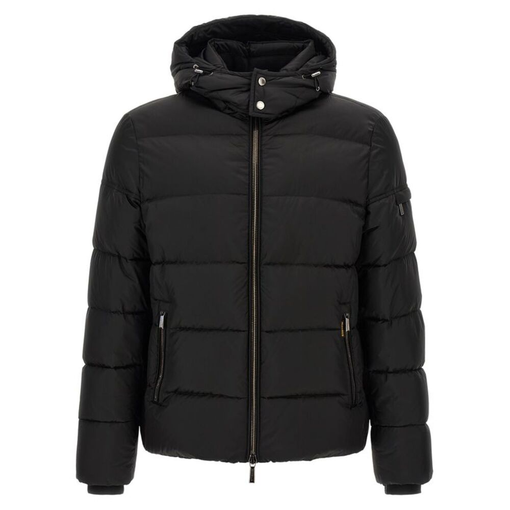 MooRER Black Wool Men's Bomber